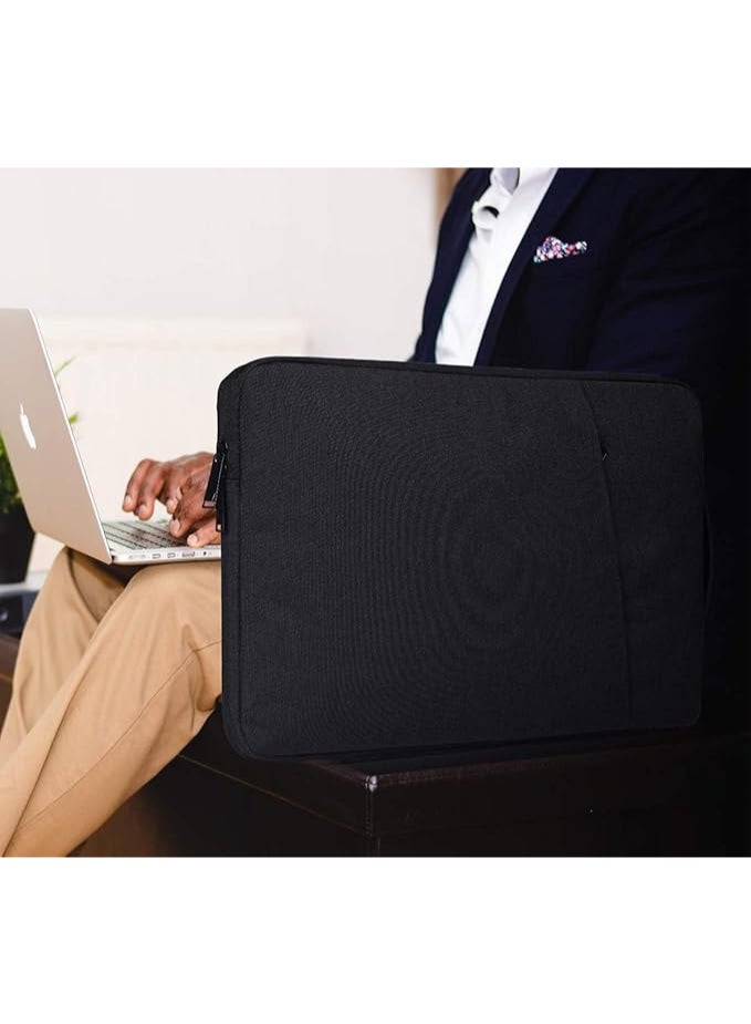 15.6 Inch Laptop Bag for HP ENVY X360/Pavilion 15.6/ProBook/OMEN 15, Lenovo IdeaPad 15.6, Acer Aspire/Chromebook 15, Dell Inspiron 15, MSI GS65, Waterpoof 15.6 inch Slim Laptop Bag Case - Image 3